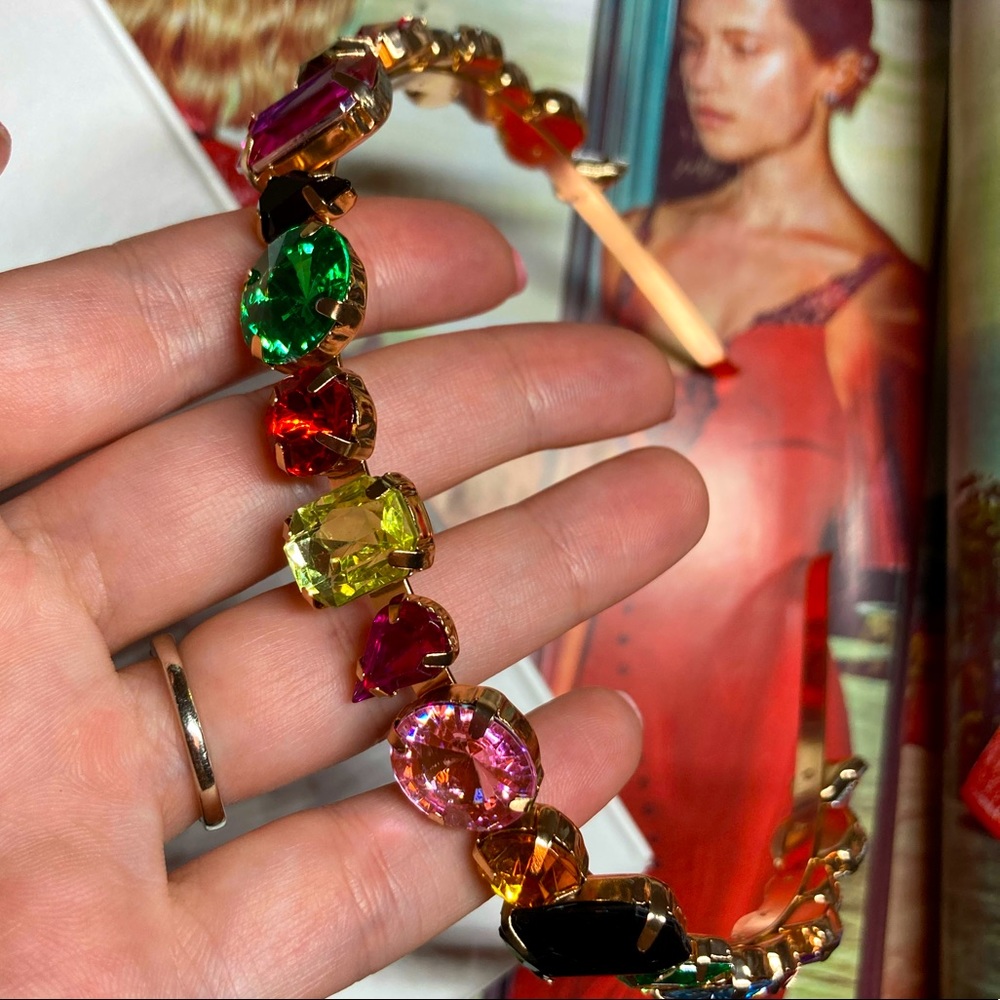 Rhinestone Luxury Crystals Headband - Picture 3 of 4